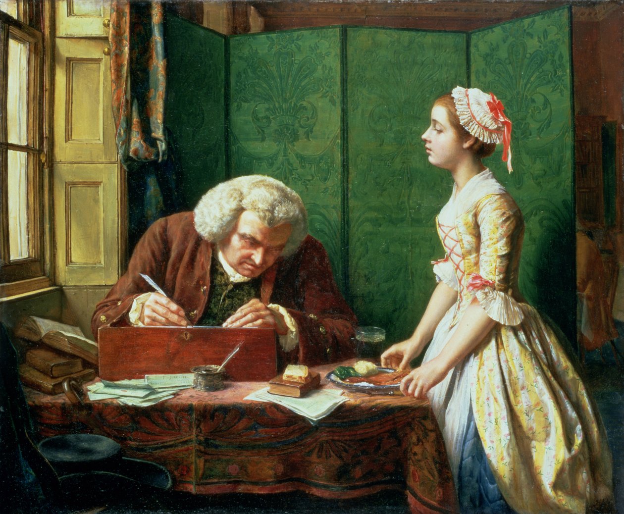 Dr. Johnson (1709-84) a Cave