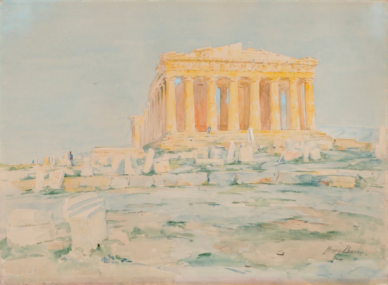A Parthenon, nyugati homlokzat alkotó: Henry Bacon