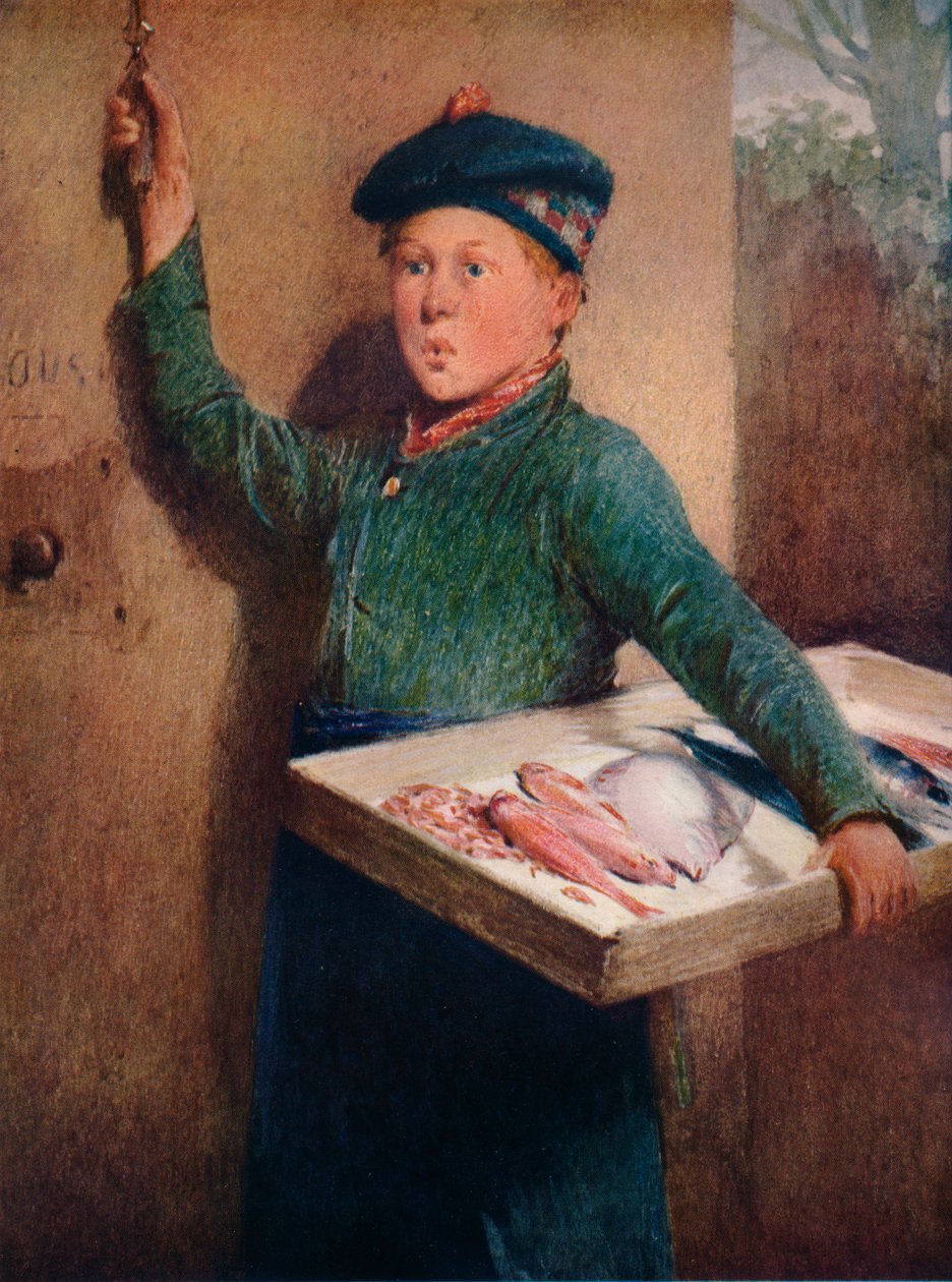 The Fishmongers Call, c1886 alkotó: Henry Benjamin Roberts
