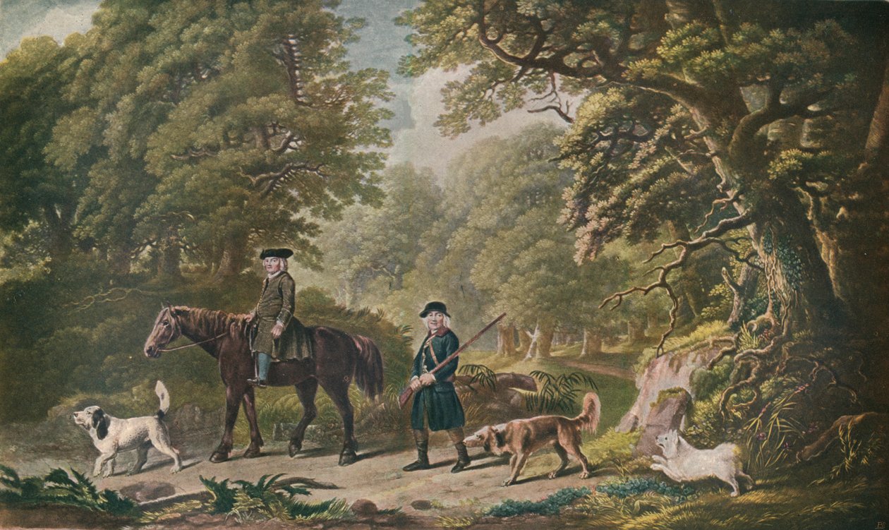 Vadőrök, 1790 alkotó: Henry Birche
