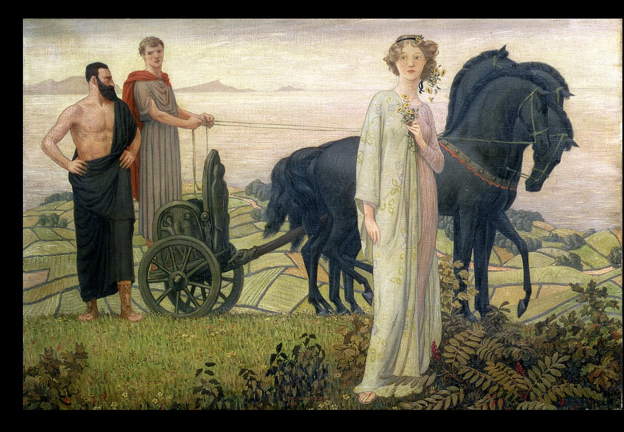Plútó és Proserpine, 1914 alkotó: Henry Bryson Burroughs