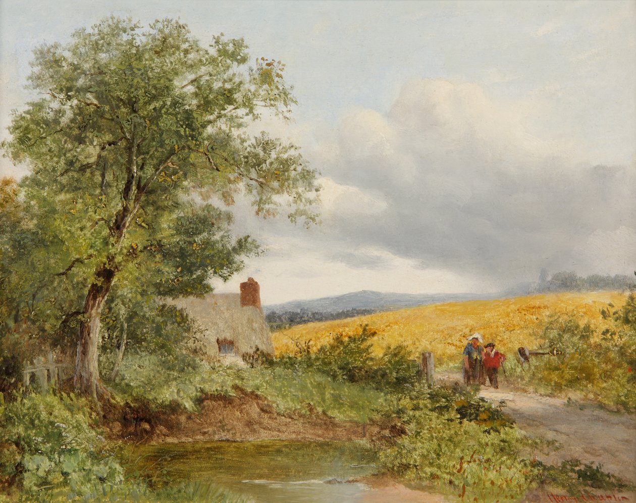 Malvern közelében, Worcestershire államban, 1873 alkotó: Henry Chaplin