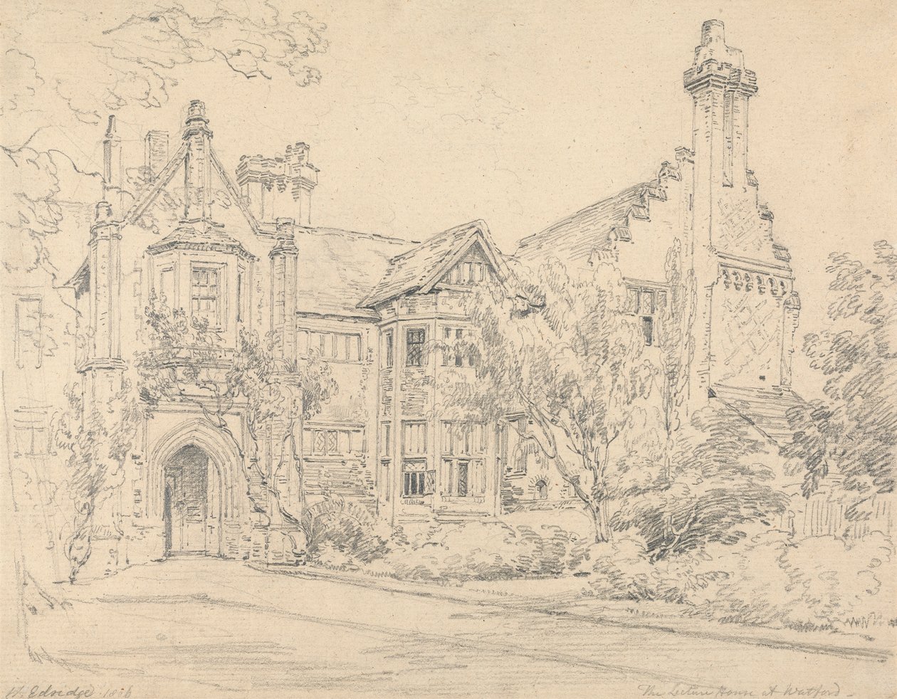 The Lecture House, Watford alkotó: Henry Edridge