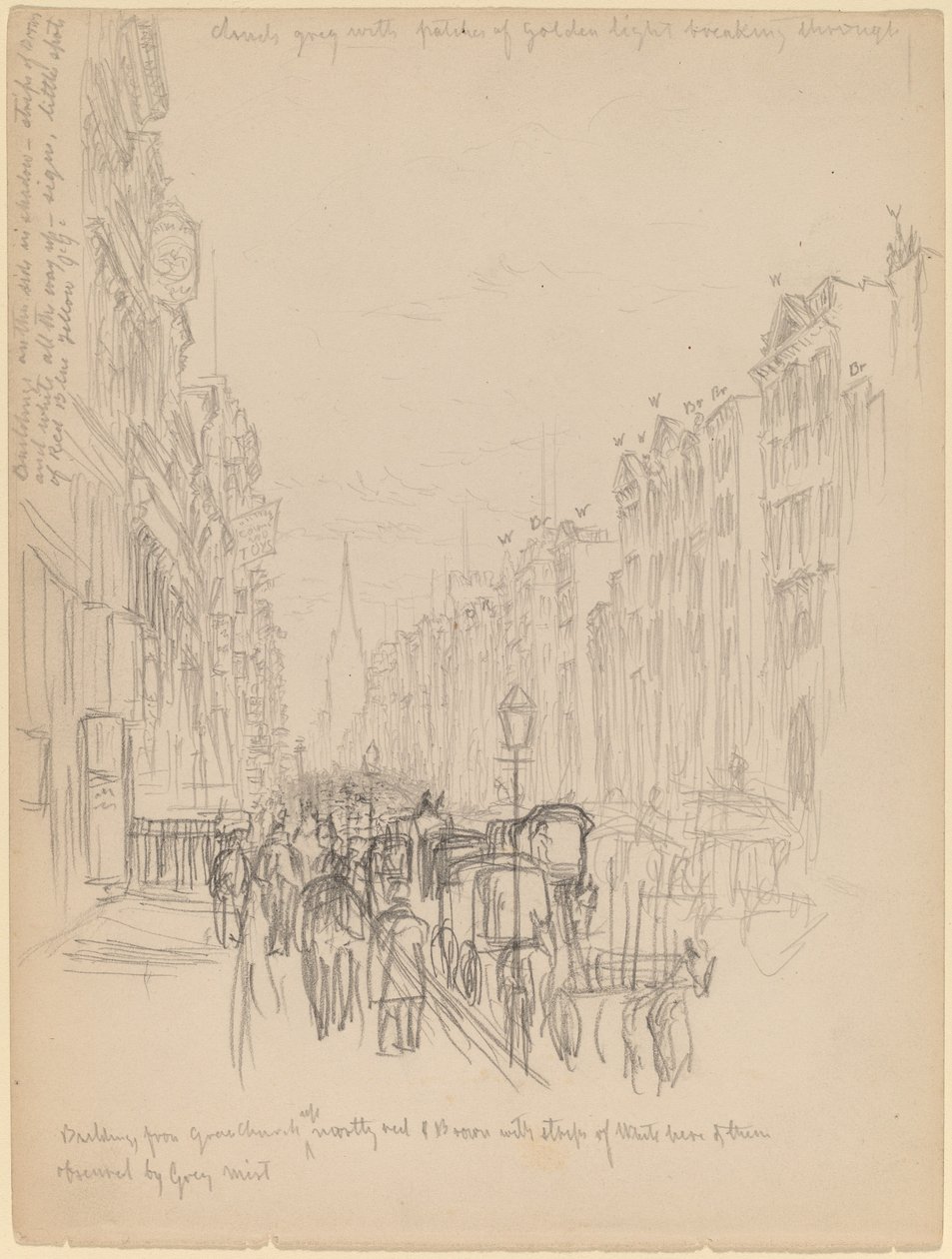 A Fifth Avenue épülete a Grace templomból alkotó: Henry Farrer
