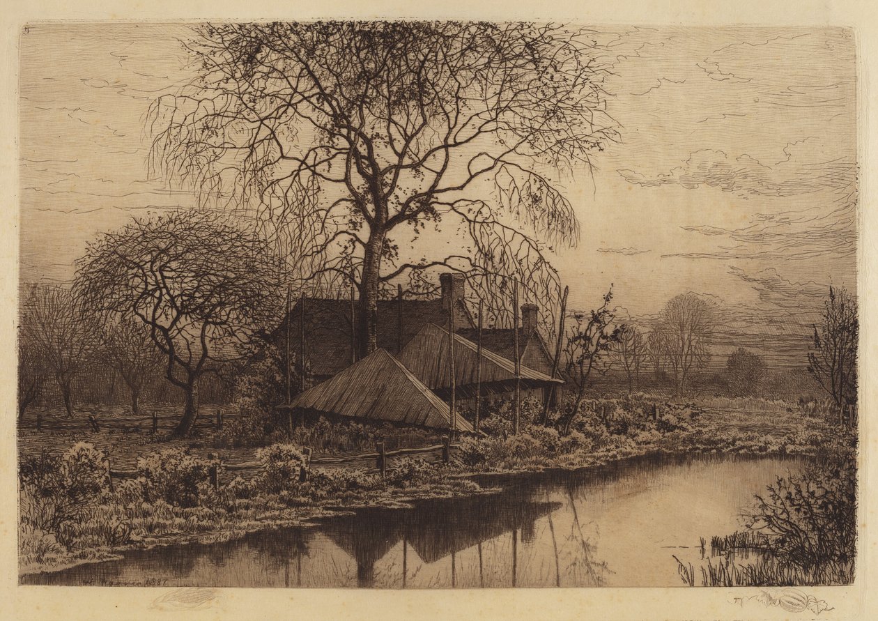 Untitled (Parasztház, Long Island) alkotó: Henry Farrer