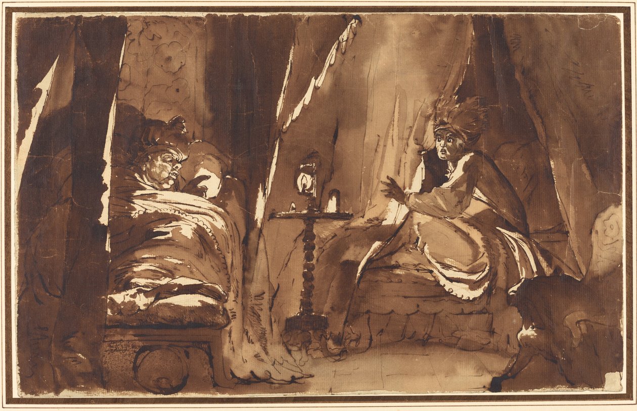 Éjfél alkotó: Johann Heinrich Füssli