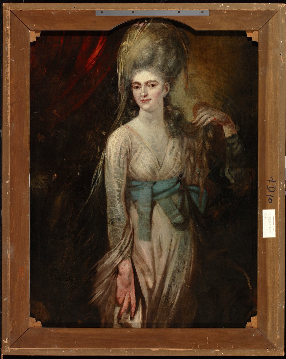 Egy hölgy portréja alkotó: Johann Heinrich Füssli