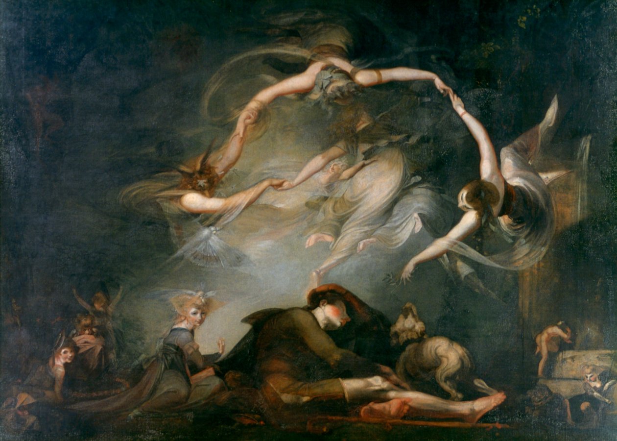 A Pásztorok álma, az Elveszett Paradicsomból, 1793 alkotó: Johann Heinrich Füssli