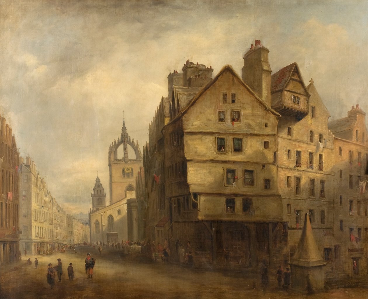 The Old West Bow, Edinburgh alkotó: Henry G. Duguid