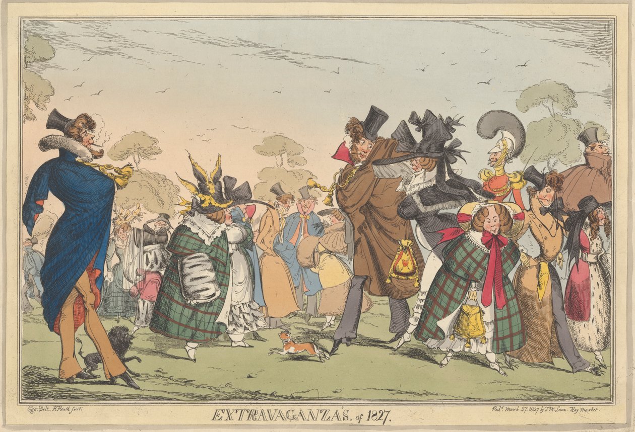 Extravaganza 1827-ből alkotó: Henry Heath