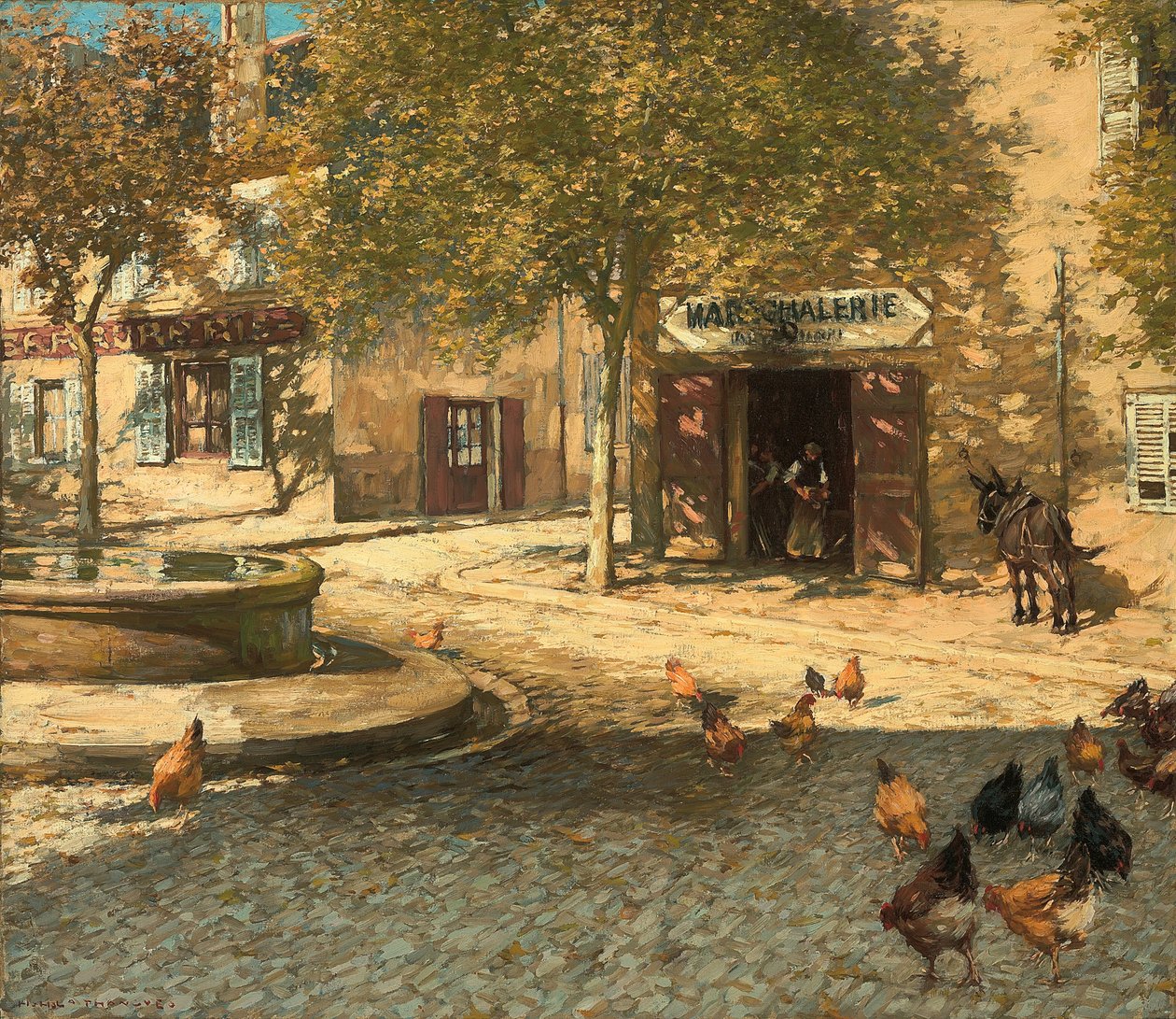 Egy provence-i kovácsműhely alkotó: Henry Herbert La Thangue