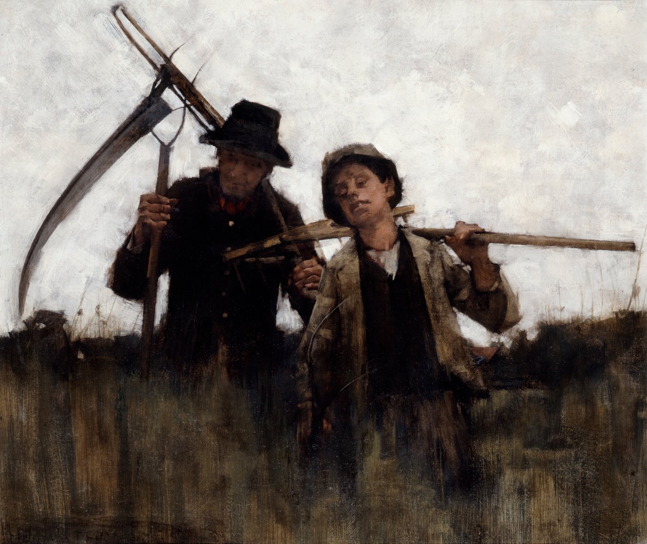 Mezőgazdasági munkások, 1875-1929 alkotó: Henry Herbert La Thangue
