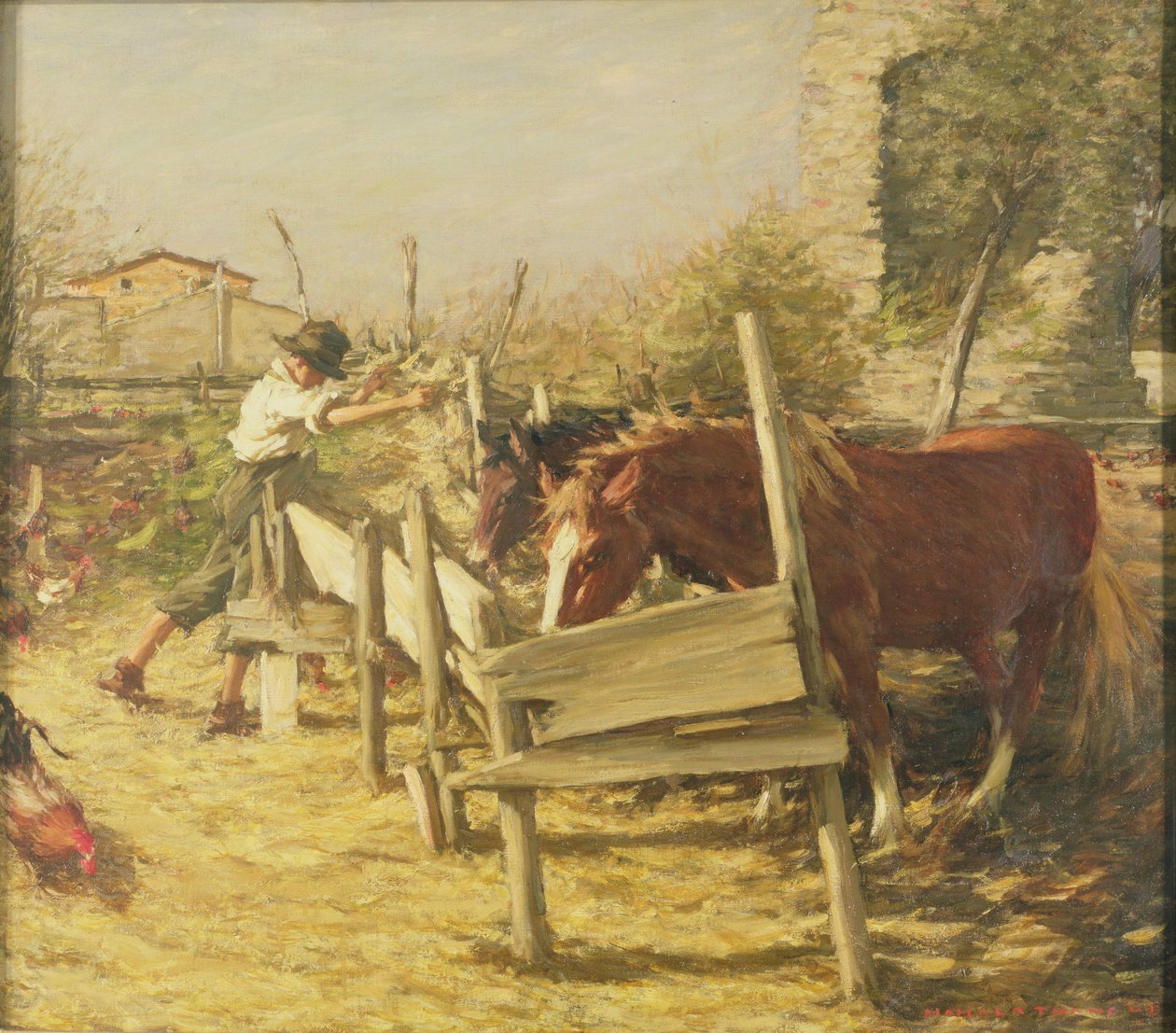 Az Appian út alkotó: Henry Herbert La Thangue