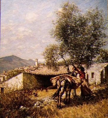 A szamár alkotó: Henry Herbert La Thangue