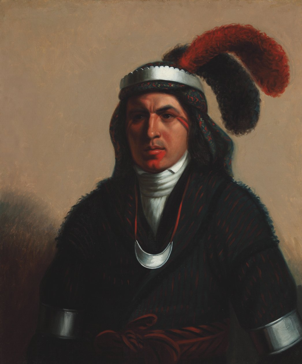 Coosa-Tustunnuggee (Creek) 1831 (Olaj, vászon) alkotó: Henry Inman