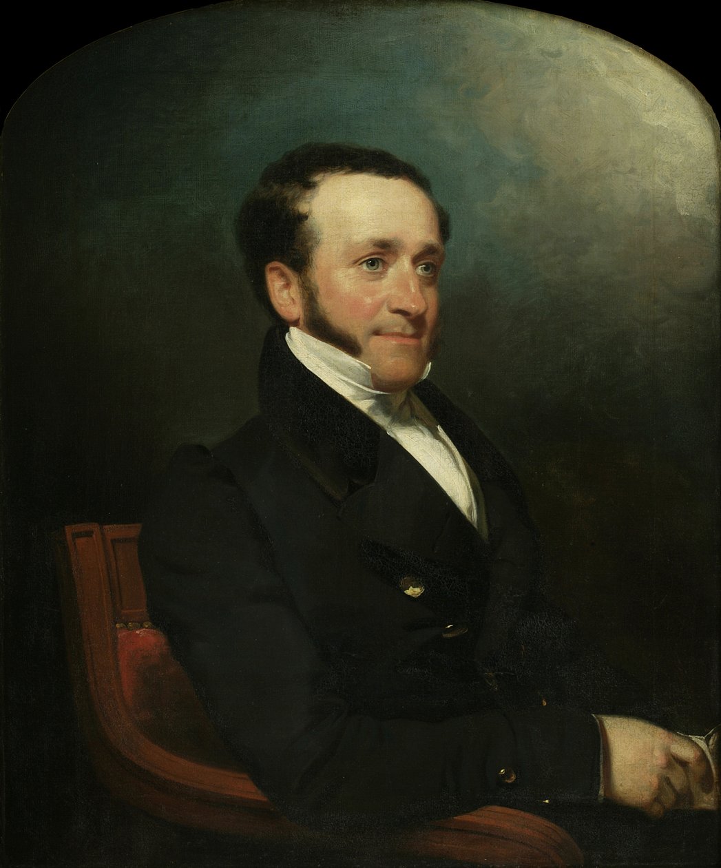 Fitz-Greene Halleck (1790-1867), 1828 alkotó: Henry Inman