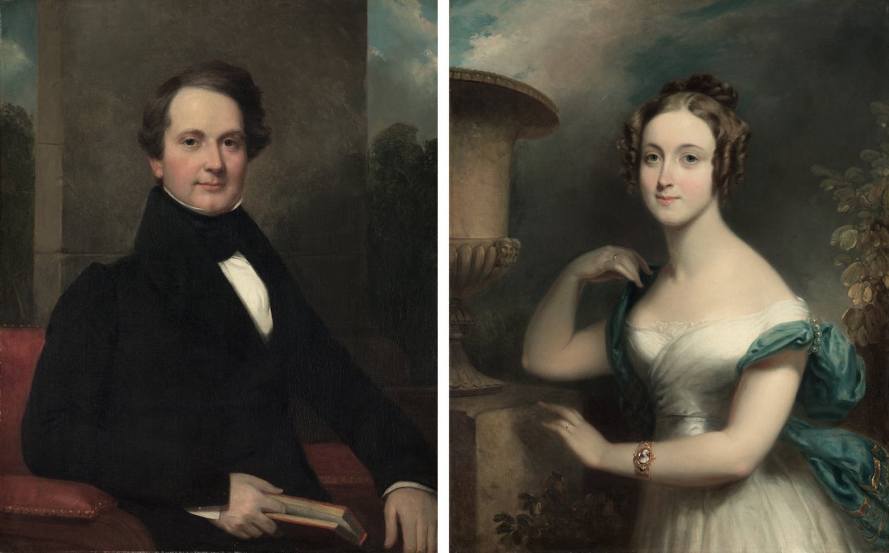 Frederic Betts; Mary Ward Betts alkotó: Henry Inman