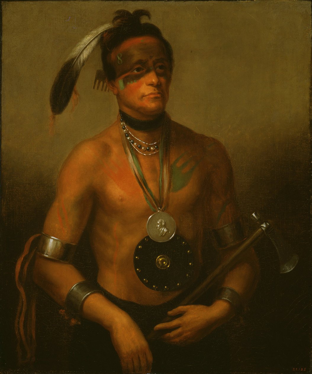 Hoo-Wan-Ne-Ka (Kis Elk) alkotó: Henry Inman