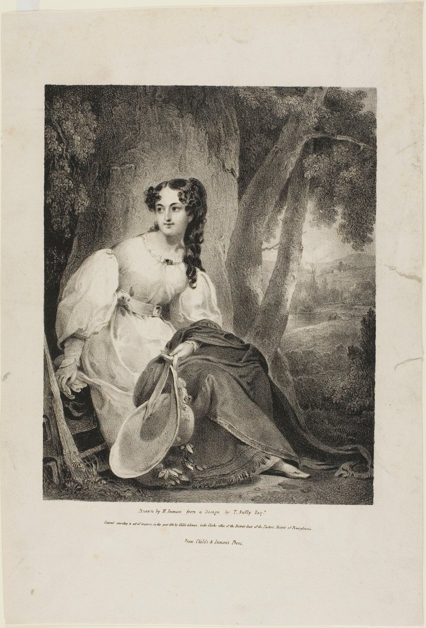 Mrs. Henry Inman portréja alkotó: Henry Inman