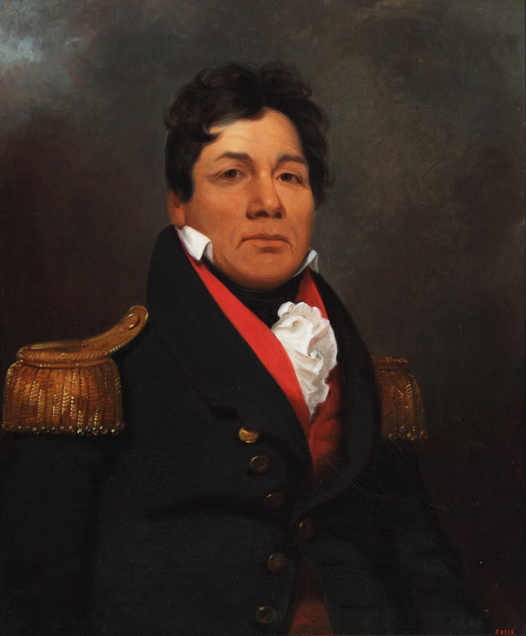 Push-Ma-Ta-Ha (Choctaw) 1831 (Olaj, vászon) alkotó: Henry Inman