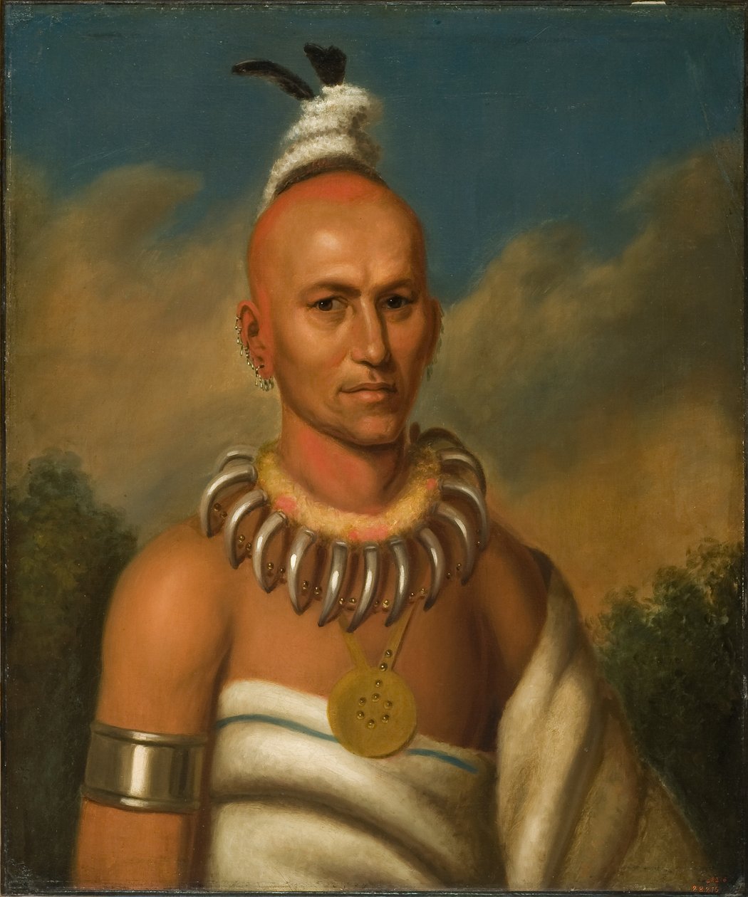 Tai-O-Mah (Fox), 1831-33 alkotó: Henry Inman
