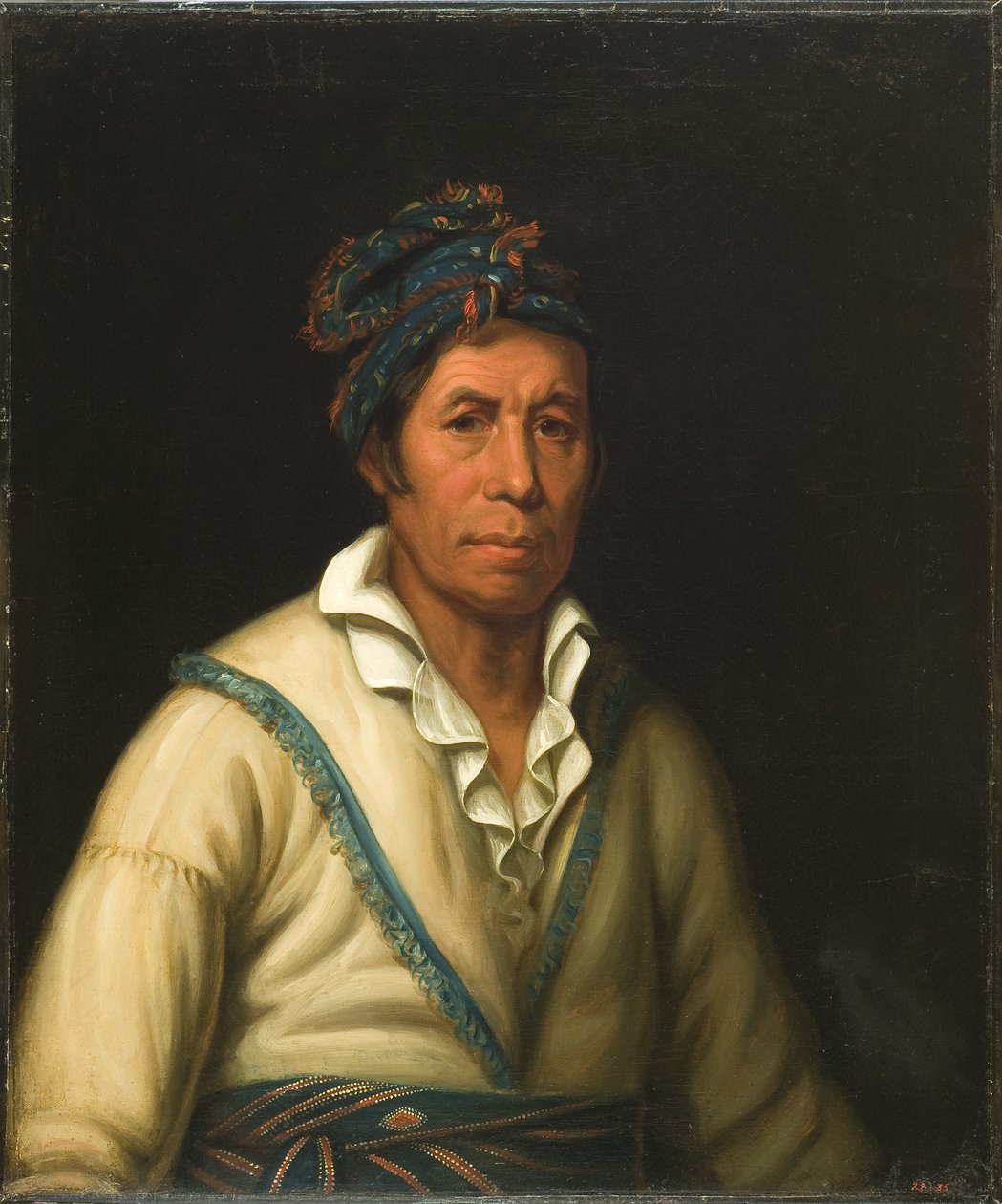 Tooan Tuh (Cherokee), 1832-33 alkotó: Henry Inman