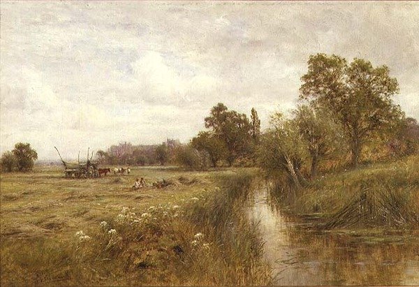 Arundel közelében, West Sussex államban alkotó: Henry John Kinnaird