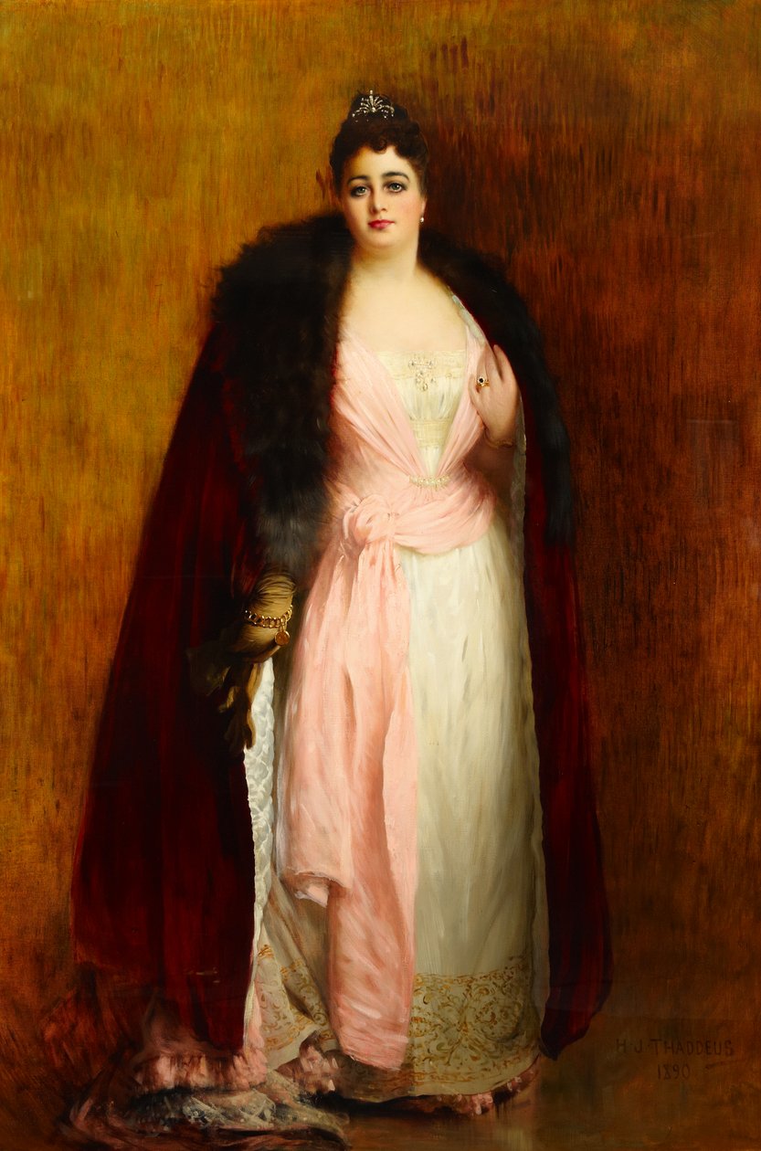 Ada Lewis-Hill asszony (1844-1906) alkotó: Henry Jones Thaddeus
