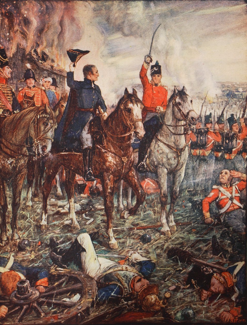Waterloo, június 18., 19 óra alkotó: Henry Justice Ford