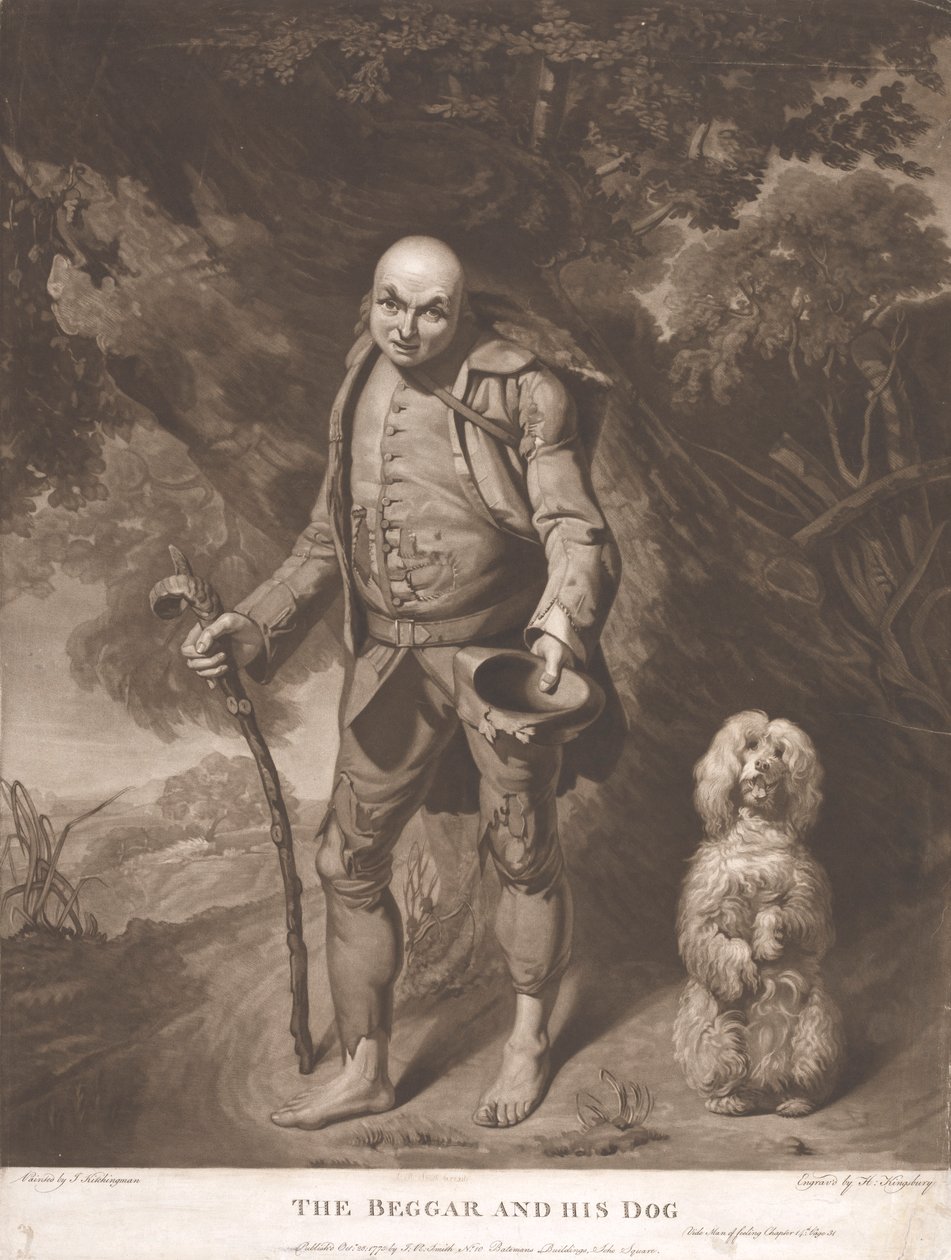A koldus és a kutyája alkotó: Henry Kingsbury