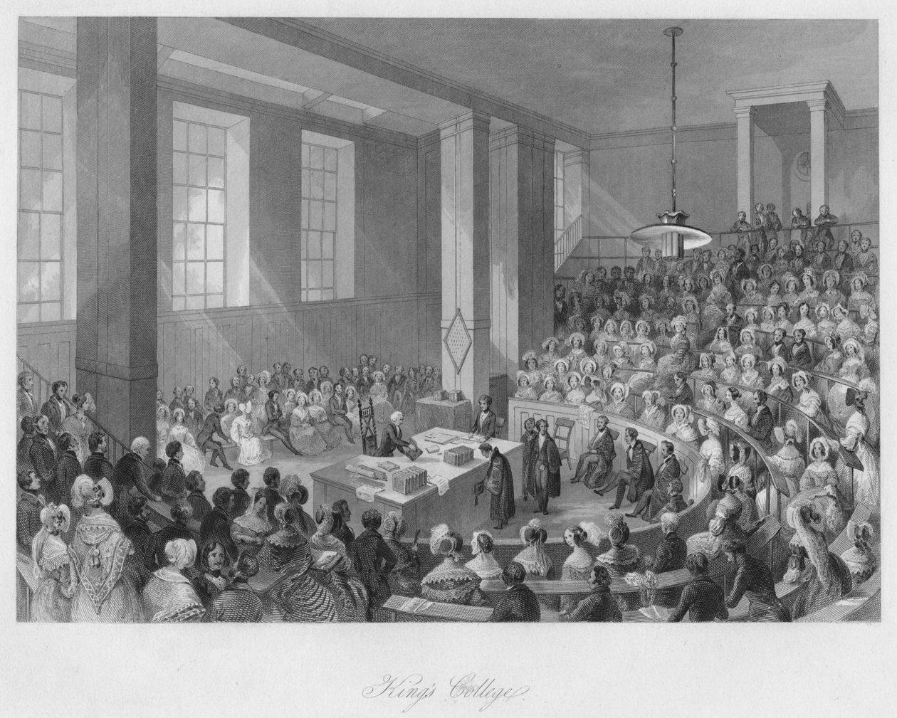 Kings College, 1841 alkotó: Henry Melville