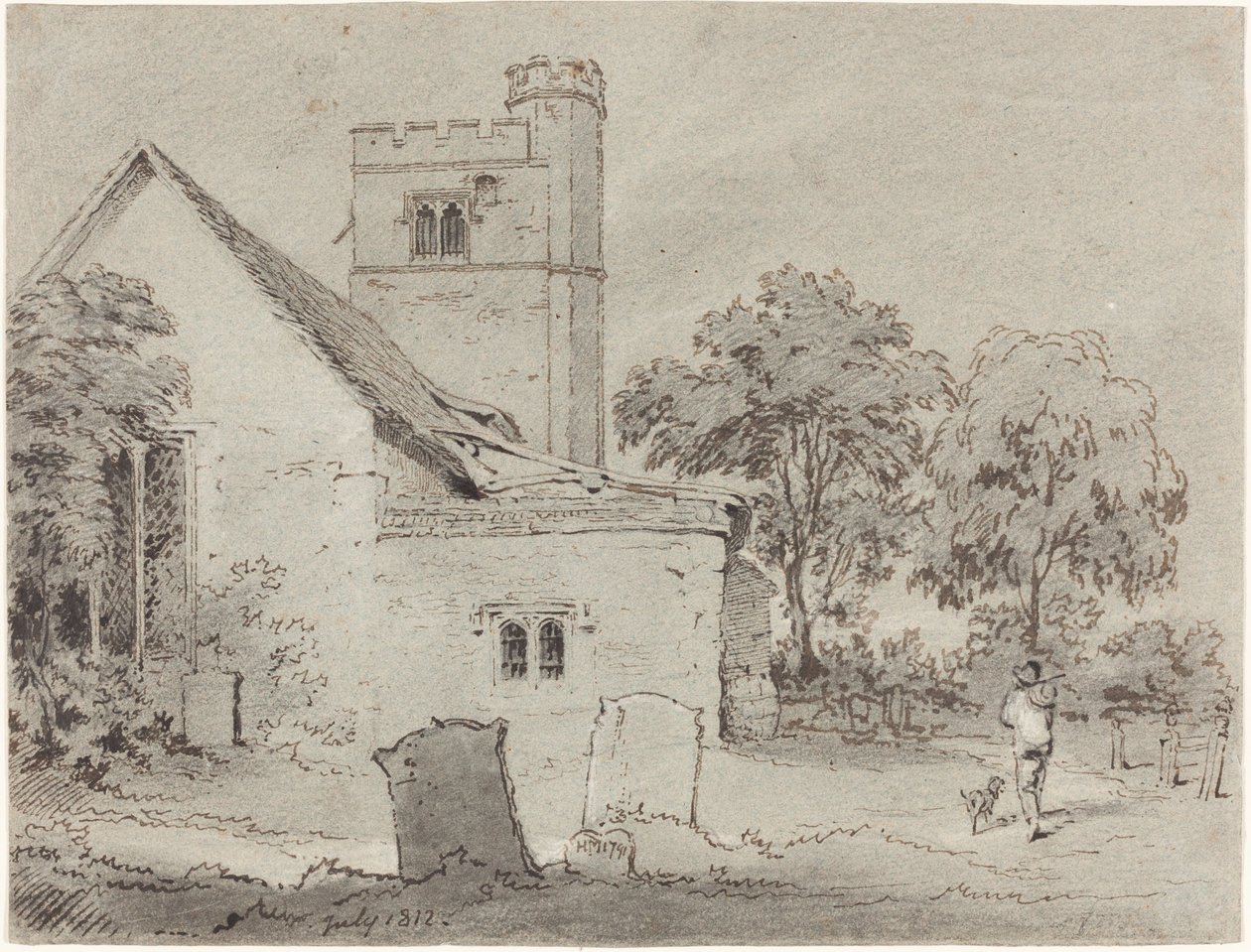 Aldenham templom, Hertfordshire alkotó: Henry Monro