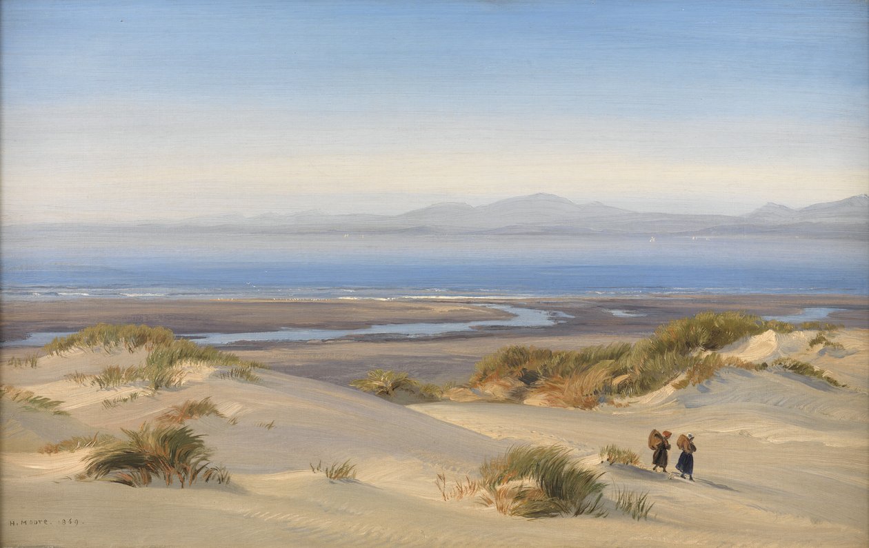 Harlech Beach, 1869 alkotó: Henry Moore