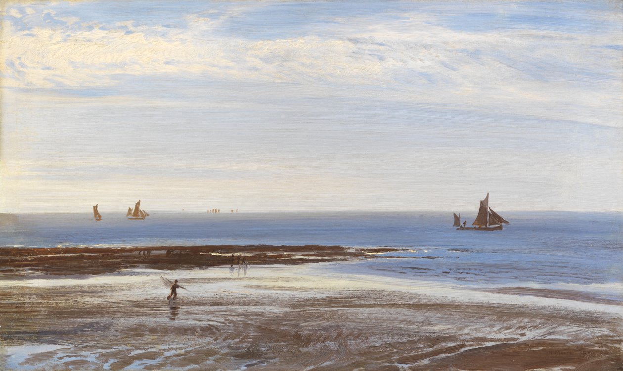 Margate közelében – Este, 1870 alkotó: Henry Moore