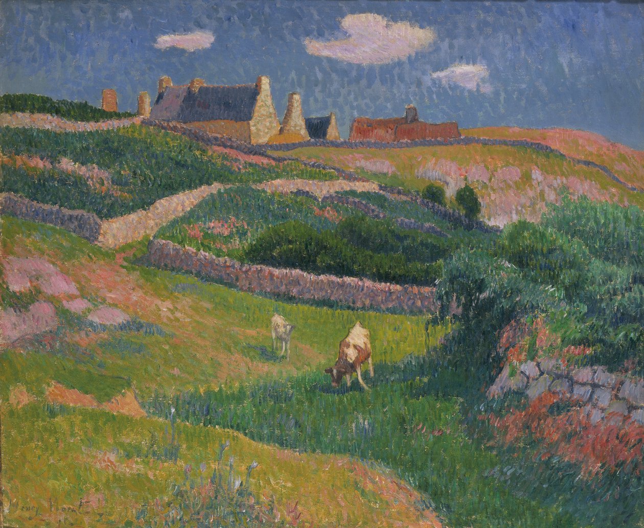 Breton táj alkotó: Henry Moret