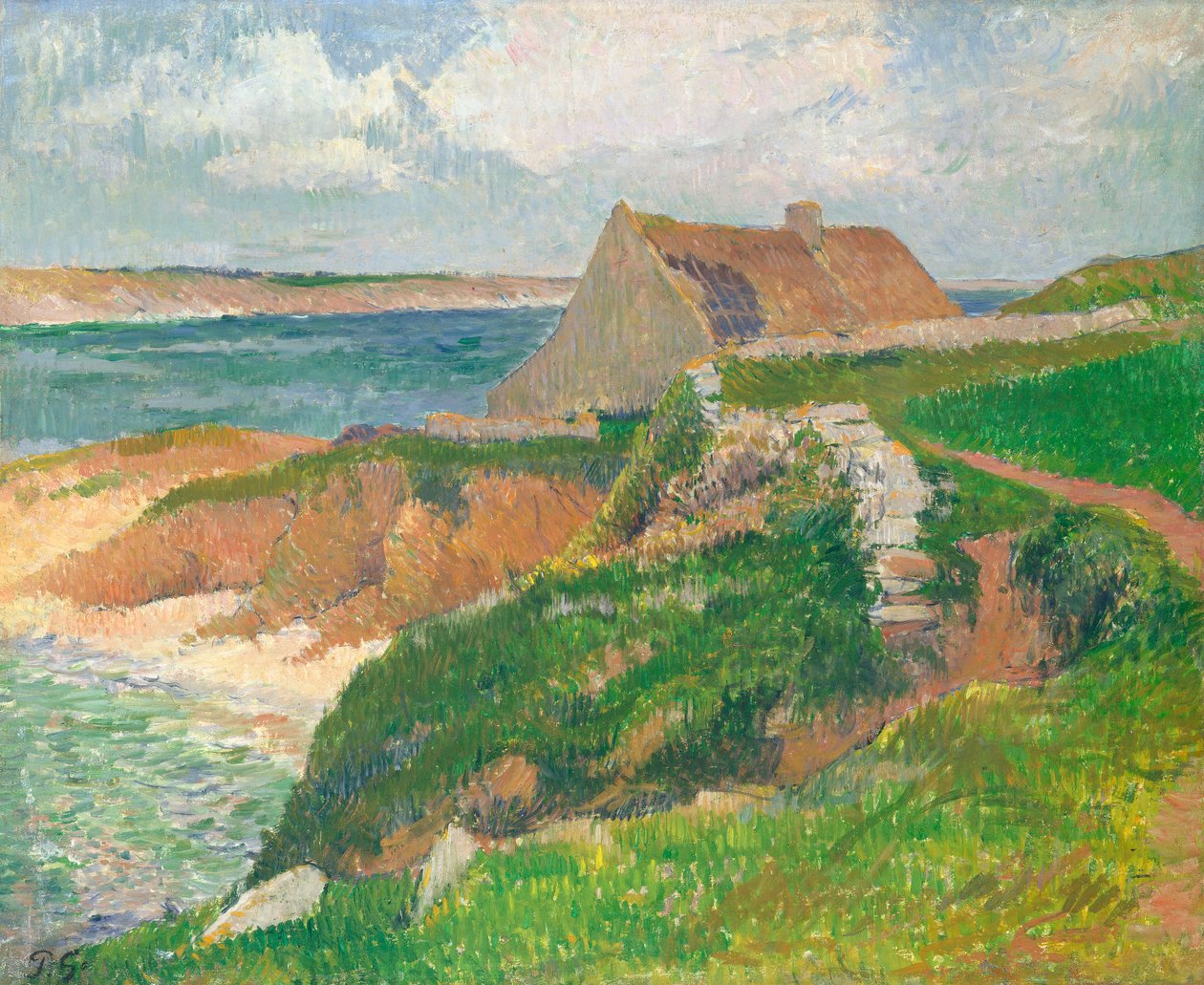 Raguenez szigete, Bretagne alkotó: Henry Moret