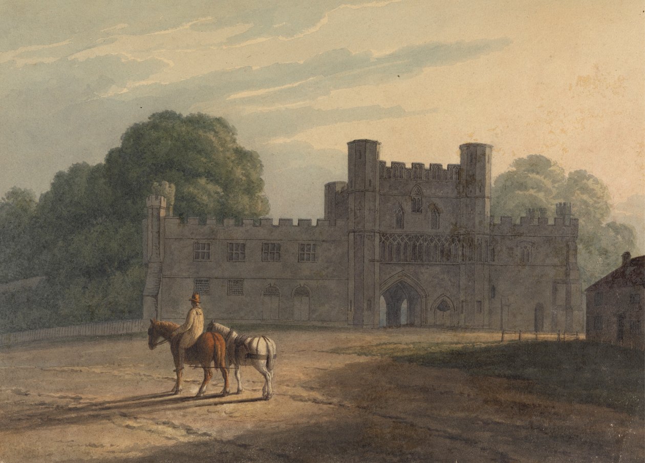 A Battle Abbey kapuja alkotó: Henry Morton