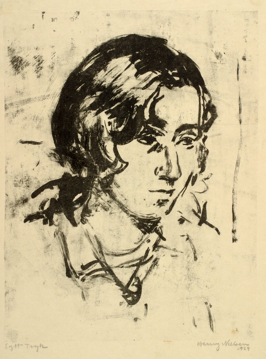 Női portré alkotó: Henry Nielsen