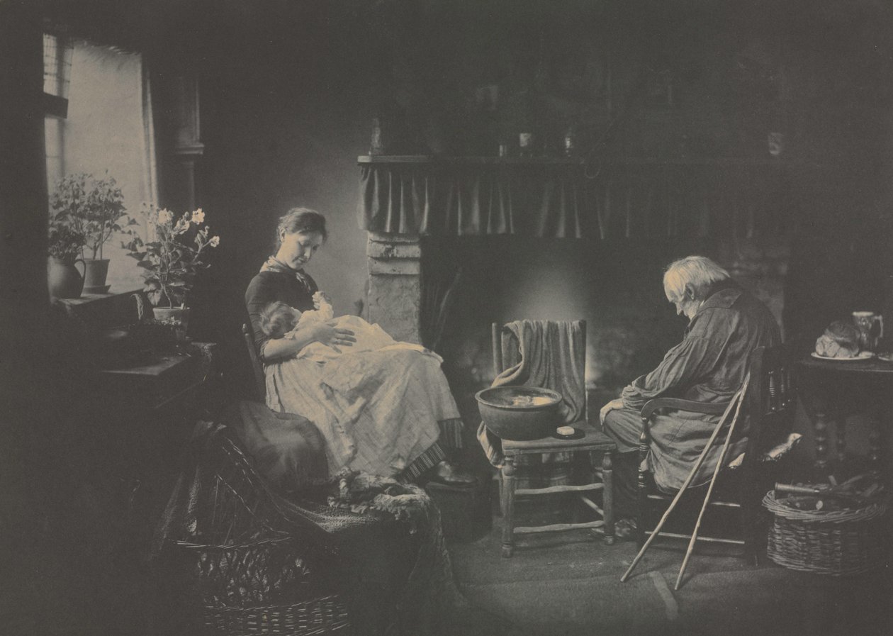 Hajnal és napnyugta, 1885. alkotó: Henry Peach Robinson