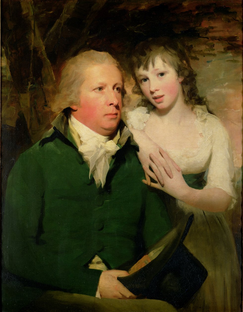Sir Alexander Don lányával, Elizabethtel alkotó: Henry Raeburn