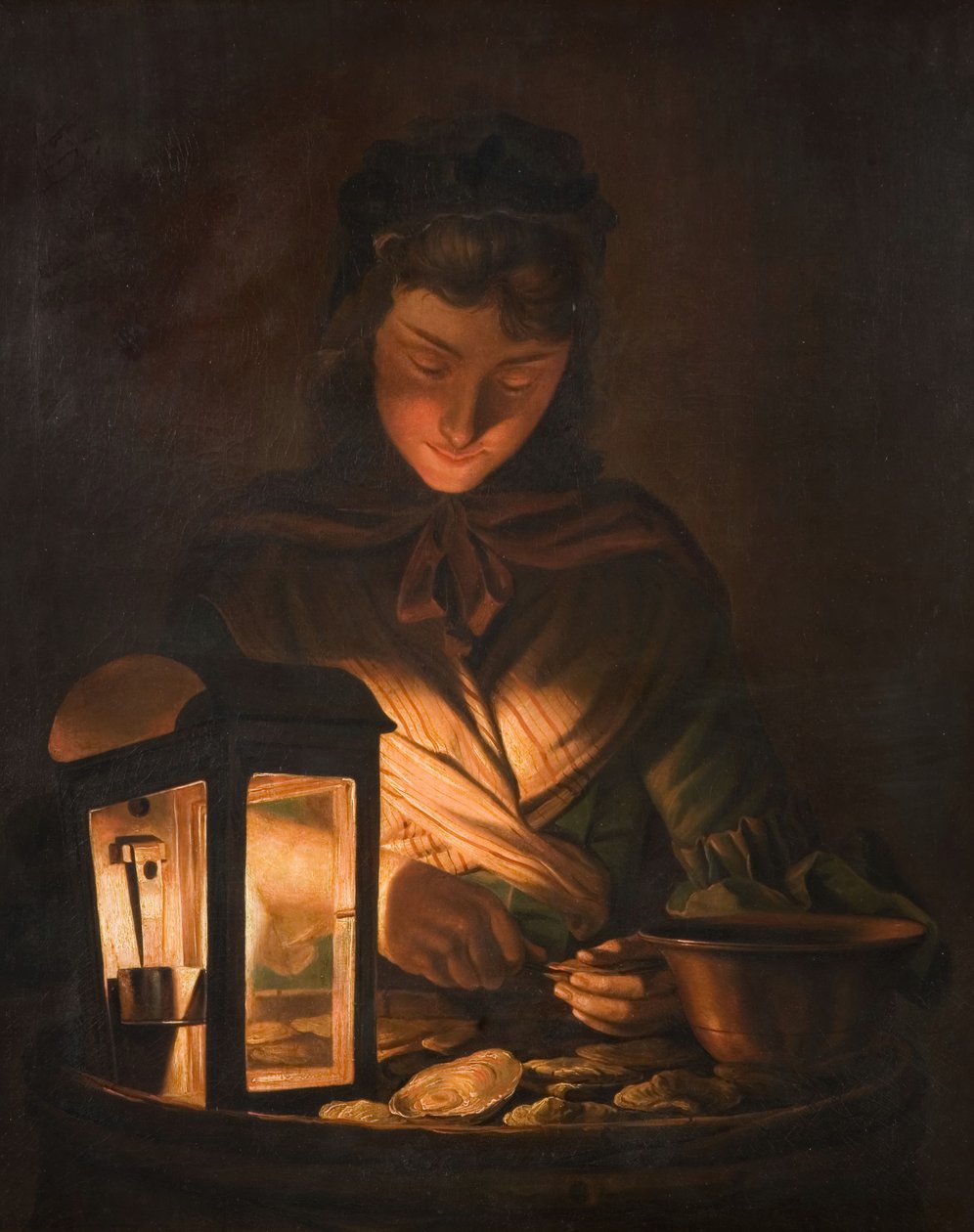 Osztrigalány, 1797. alkotó: Henry Robert Morland
