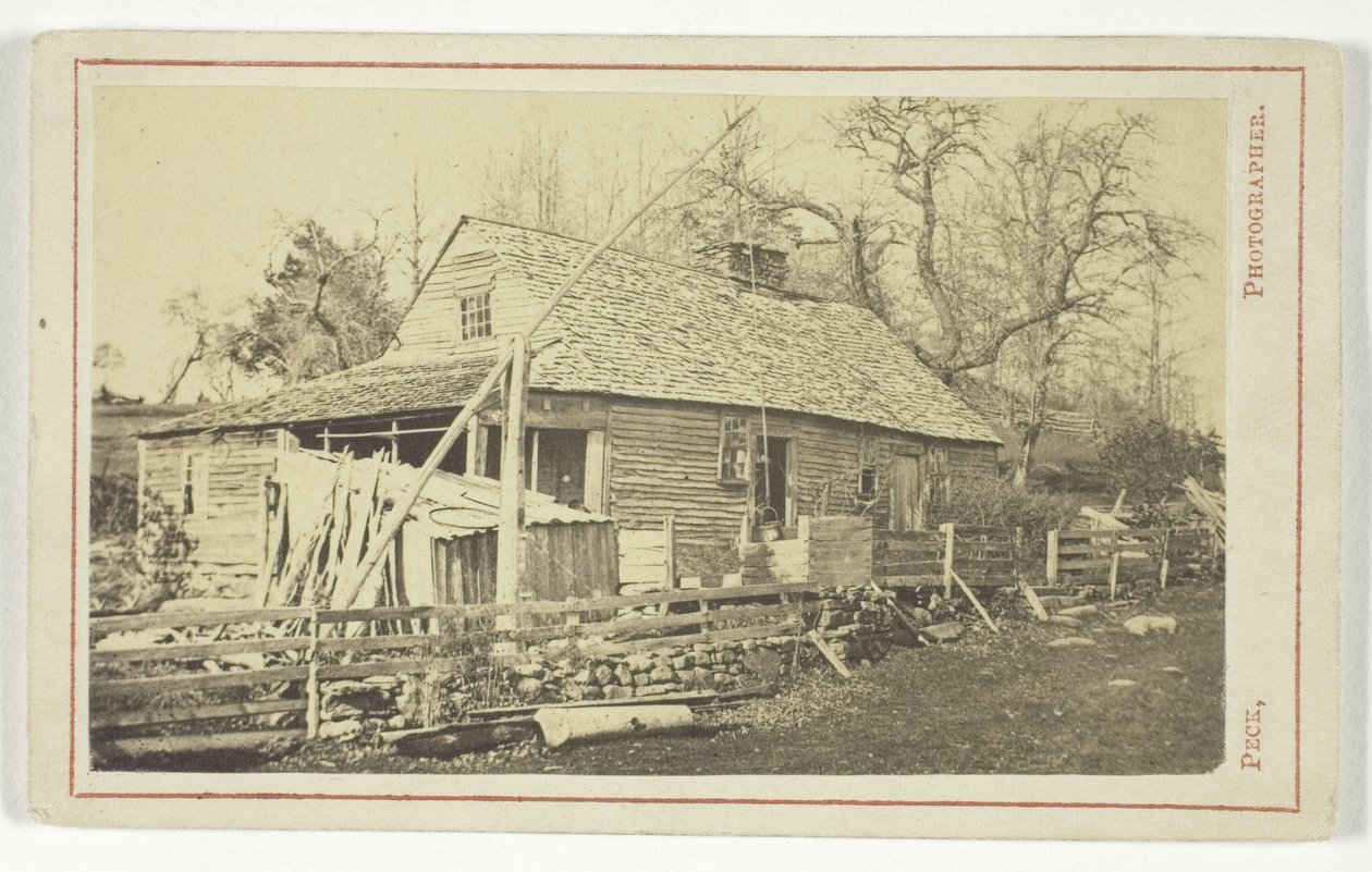 Cím nélkül (kabin kúttal) alkotó: Henry S. Peck