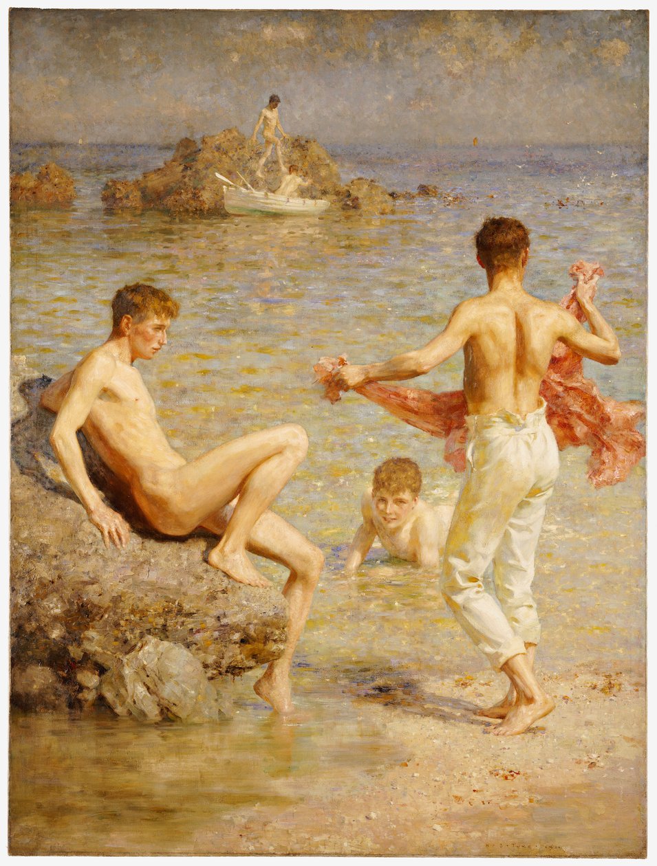 Ragyogó vizek, 1910 alkotó: Henry Scott Tuke