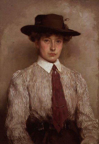 Hamilton asszony portréja alkotó: Henry Scott Tuke
