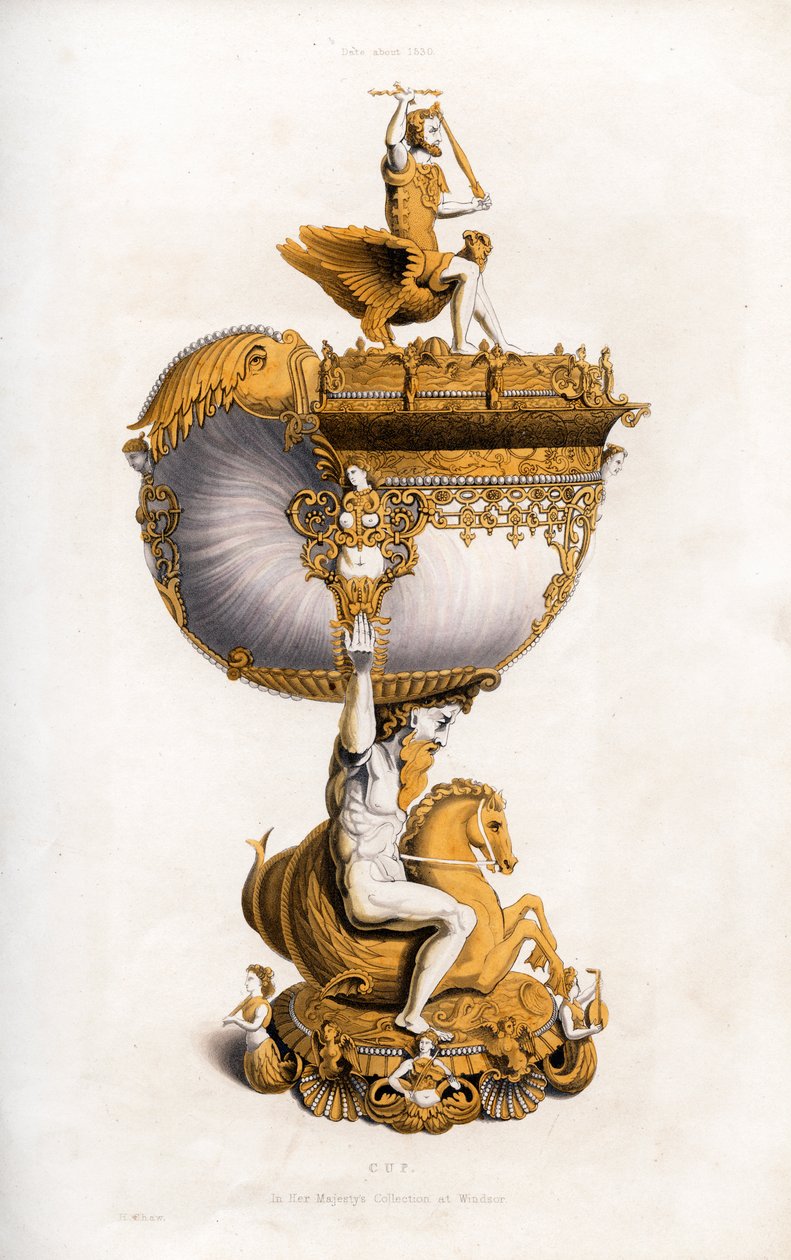 Kupa, c1530, 1843. alkotó: Henry Shaw