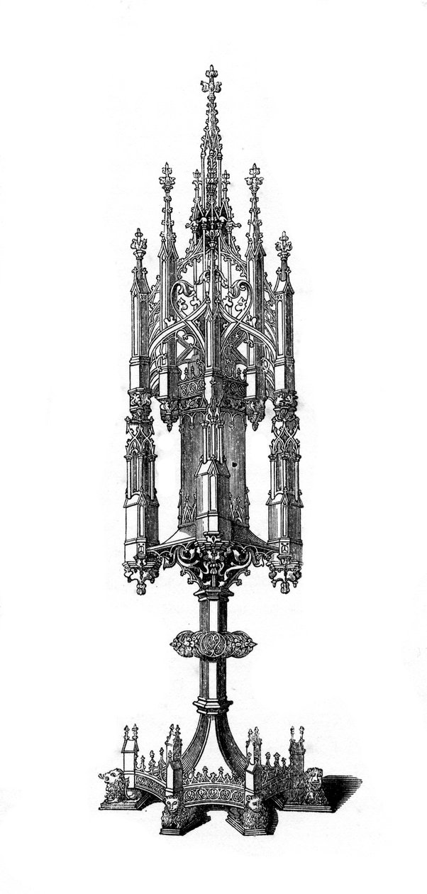 Monstrance, 1843. alkotó: Henry Shaw