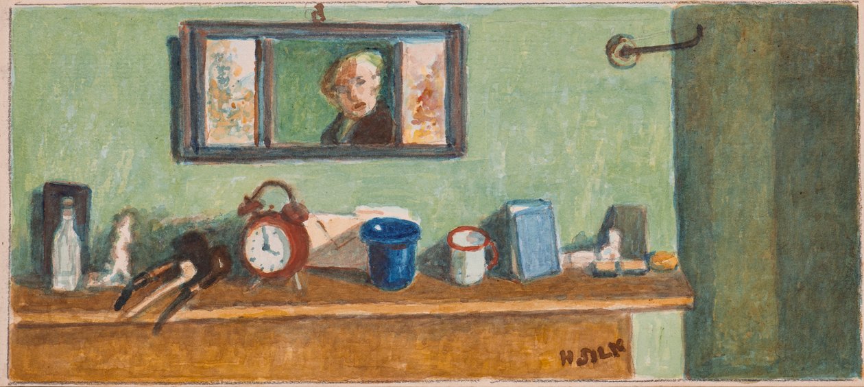 Kandallópárkány, 1930 körül alkotó: Henry Silk