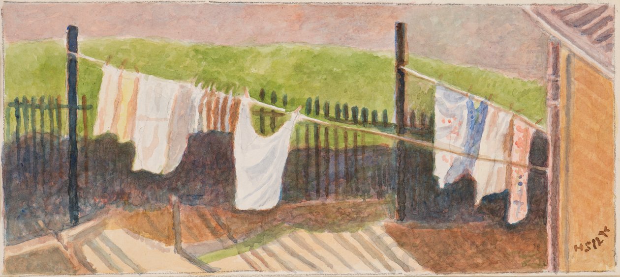 Rounton Road mosósorai, 1930 körül alkotó: Henry Silk