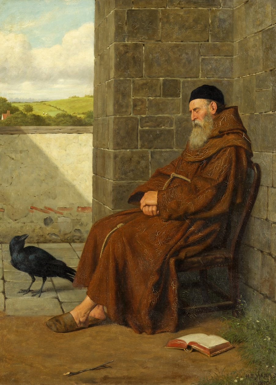 A kolostor holló alkotó: Henry Stacey Marks