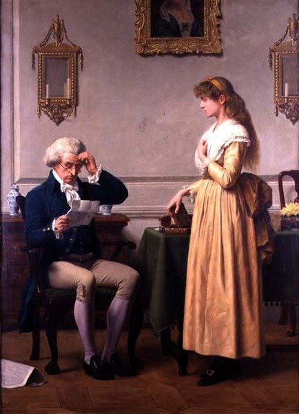 A levél alkotó: Henry Stacey Marks